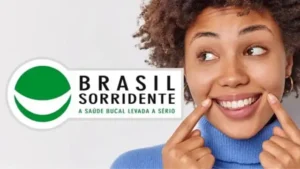 Paciente sendo atendido pelo Programa Brasil Sorridente no SUS