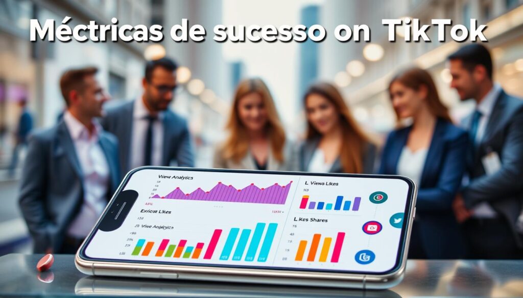 Métricas de sucesso no TikTok