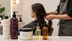 hidratação de cabelo