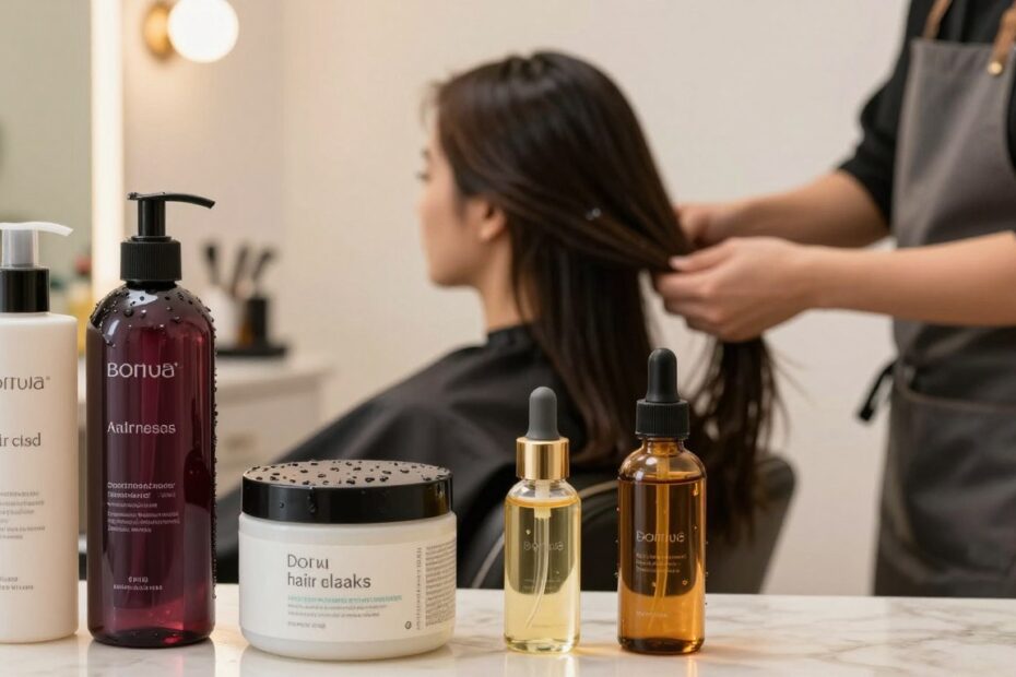 hidratação de cabelo