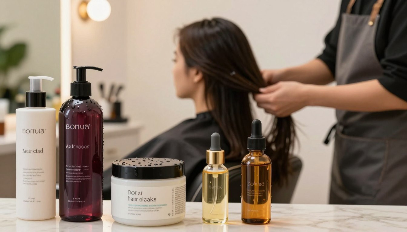 hidratação de cabelo