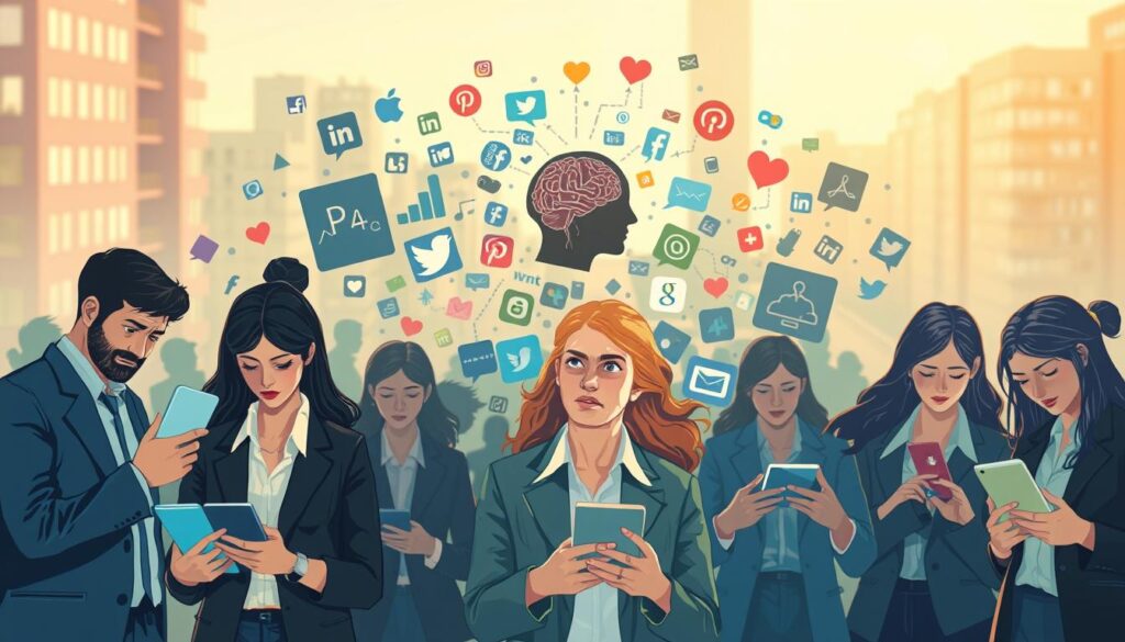 Comportamento digital e saúde mental online