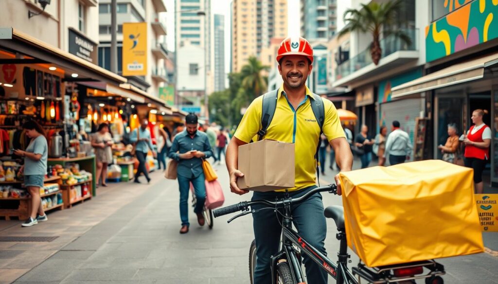 E-commerce e serviços de delivery no Brasil