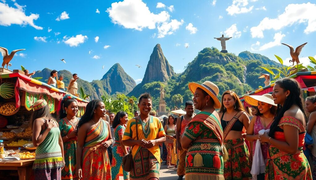 Diversidade linguística e cultural no Brasil Diversidade linguística e cultural no Brasil