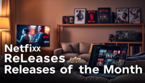 Lançamentos da Netflix no mês