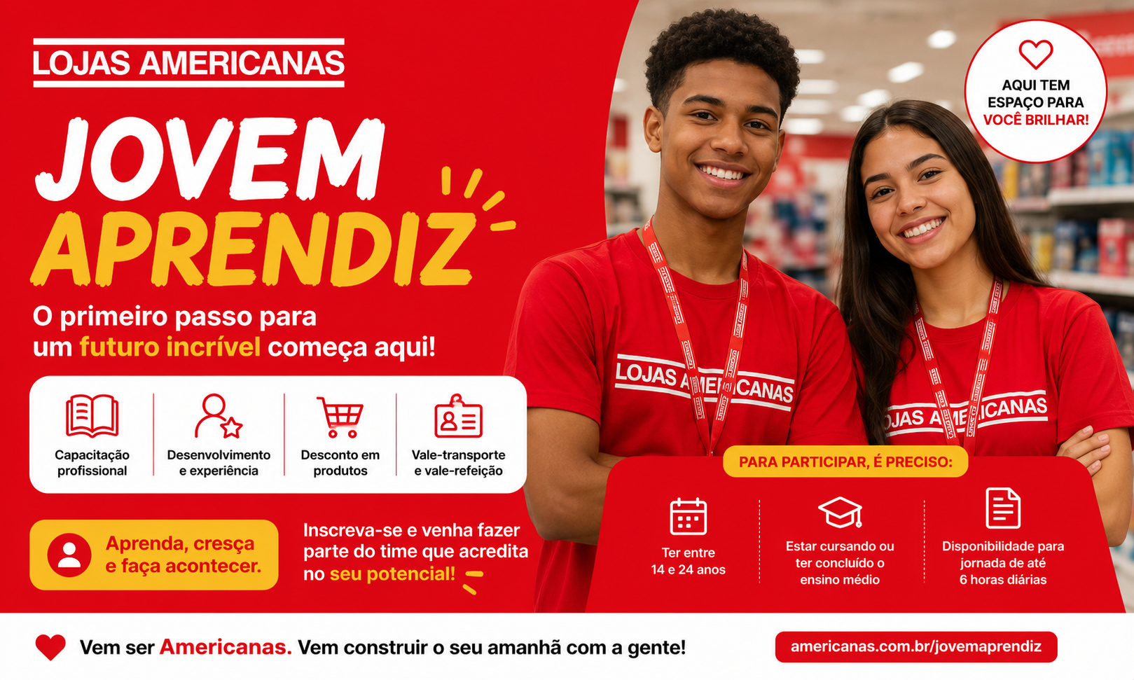 Jovem Aprendiz Americanas